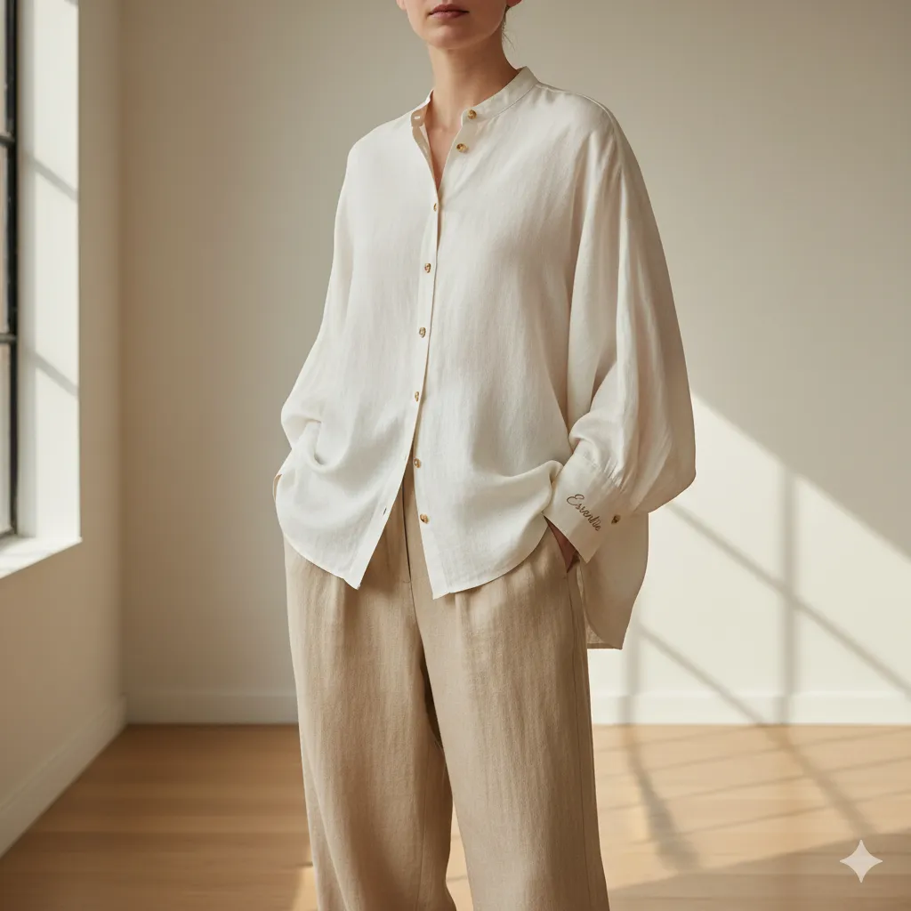 Essentie Linnen Blouse